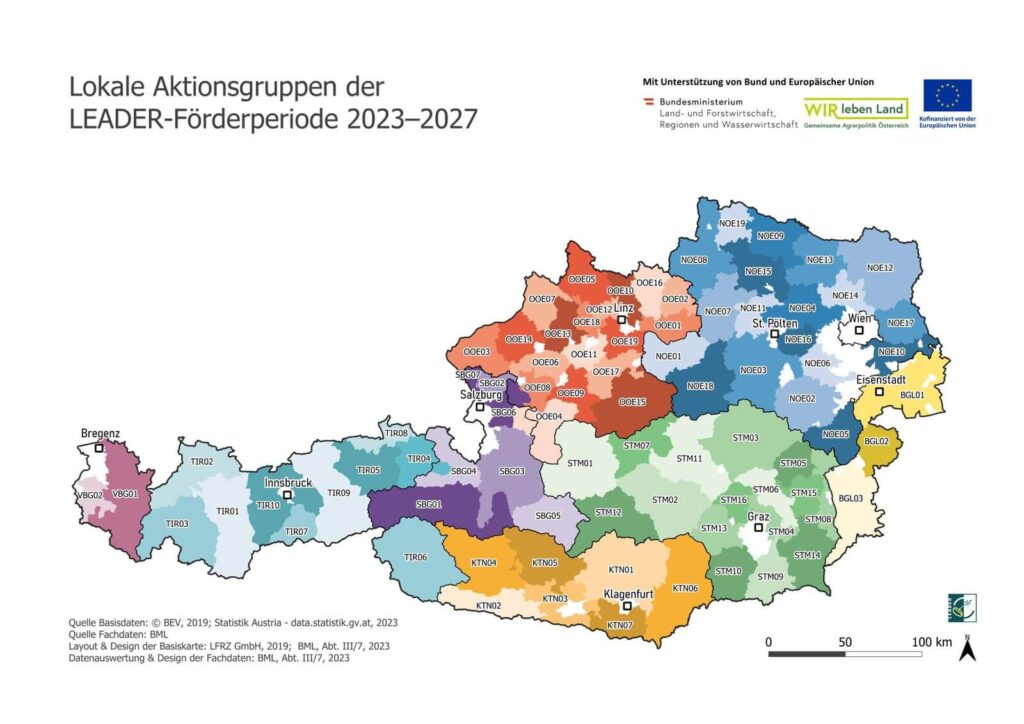 The LAGs in Austria (@BML)